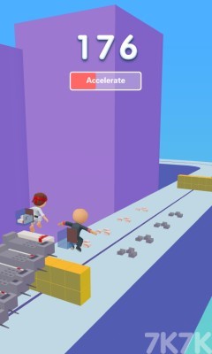 《搭梯向前冲》游戏截图1 《搭梯向前冲》游戏截图1