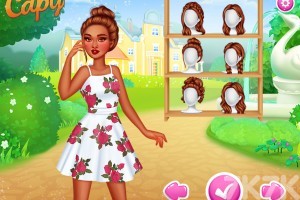 《女孩们的春季造型》游戏截图2 《女孩们的春季造型》游戏截图2