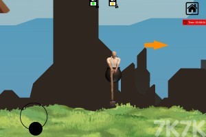 《铁锤人攀登》游戏截图1 《铁锤人攀登》游戏截图1