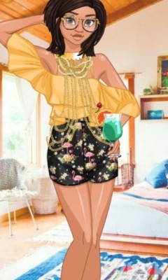 《女孩的时尚主题照》游戏截图4 《女孩的时尚主题照》游戏截图4