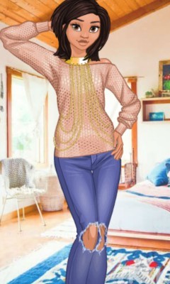 《女孩的时尚主题照》游戏截图2 《女孩的时尚主题照》游戏截图2