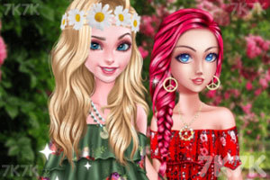 《爱花的女孩们》游戏截图1 《爱花的女孩们》游戏截图1