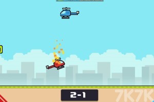 《红蓝飞机对决》游戏截图1 《红蓝飞机对决》游戏截图1