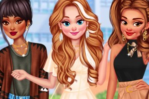 《女团在校穿搭》游戏截图1 《女团在校穿搭》游戏截图1