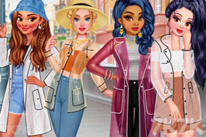 《时尚雨衣出街》游戏截图1 《时尚雨衣出街》游戏截图1