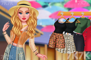 《时尚雨衣出街》游戏截图2 《时尚雨衣出街》游戏截图2