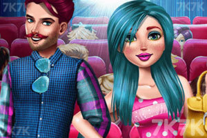 《电影院的浪漫约会》游戏截图3 《电影院的浪漫约会》游戏截图3