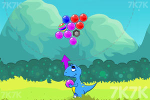 《恐龙泡泡龙》游戏截图3