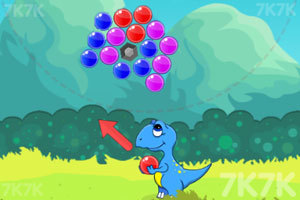 《恐龙泡泡龙》游戏截图2