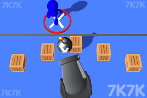 《疯狂的大炮》游戏截图1