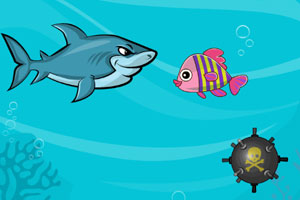 《吃胖的鲨鱼》游戏截图1 《吃胖的鲨鱼》游戏截图1