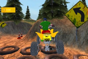 《山地越野挑战赛》游戏截图1 《山地越野挑战赛》游戏截图1