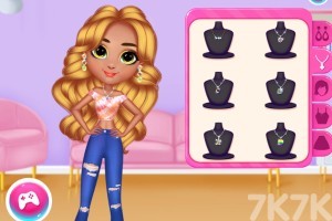 《扎染上衣》游戏截图1 《扎染上衣》游戏截图1