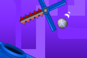 《小球弹跳进洞》游戏截图1 《小球弹跳进洞》游戏截图1