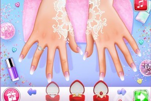 《伊丽莎的婚礼美甲》游戏截图3 《伊丽莎的婚礼美甲》游戏截图3