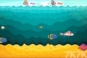 《好多鱼吃鱼》游戏截图3 《好多鱼吃鱼》游戏截图3