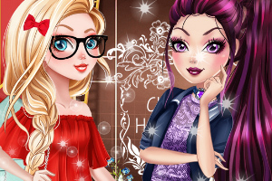 《时尚漂亮姐妹花》游戏截图1 《时尚漂亮姐妹花》游戏截图1