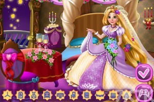 《长发公主的结婚装饰》游戏截图3 《长发公主的结婚装饰》游戏截图3