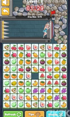 《消除水果救公主》游戏截图2