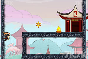 《忍者过关》游戏截图2 《忍者过关》游戏截图2