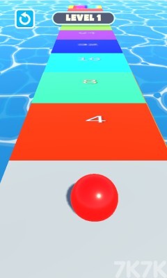 《2048彩球向前冲》游戏截图2 《2048彩球向前冲》游戏截图2