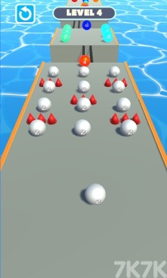 《2048彩球向前冲》游戏截图4 《2048彩球向前冲》游戏截图4