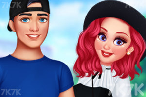 《甜蜜情侣穿搭》游戏截图1 《甜蜜情侣穿搭》游戏截图1