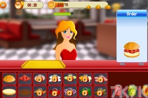 《开心汉堡店》游戏截图1 《开心汉堡店》游戏截图1