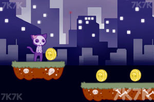 《幽灵小猫历险记》游戏截图1 《幽灵小猫历险记》游戏截图1