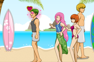 《海滩电眼女生》游戏截图1 《海滩电眼女生》游戏截图1