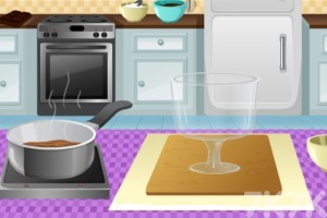 《制作巧克力蛋糕》游戏截图1 《制作巧克力蛋糕》游戏截图1