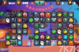 《万圣方块连连看》游戏截图2 《万圣方块连连看》游戏截图2