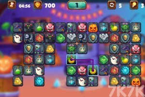 《万圣方块连连看》游戏截图3 《万圣方块连连看》游戏截图3