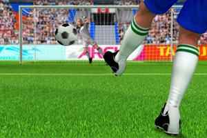 《世界杯点球大奖赛》游戏截图2 《世界杯点球大奖赛》游戏截图2