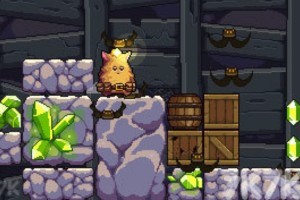 《胖胖猫山洞大闯关2H5》游戏截图3