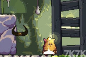 《胖胖猫山洞大闯关2H5》游戏截图2