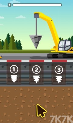 《地面挖掘机》游戏截图1 《地面挖掘机》游戏截图1