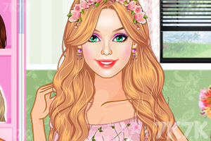 《女孩们的春天装扮》游戏截图3 《女孩们的春天装扮》游戏截图3