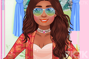 《女孩们的春天装扮》游戏截图2 《女孩们的春天装扮》游戏截图2