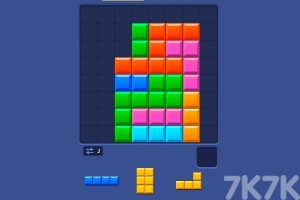《彩块拼图》游戏截图1 《彩块拼图》游戏截图1