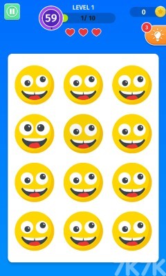 《表情包找不同》游戏截图1 《表情包找不同》游戏截图1