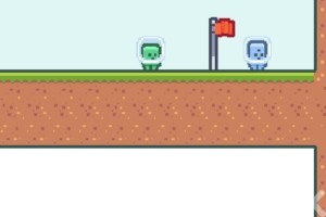 《蓝绿小怪大冒险2》游戏截图3 《蓝绿小怪大冒险2》游戏截图3