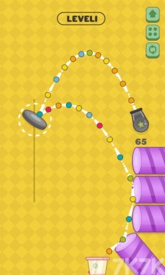 《彩球大炮》游戏截图1 《彩球大炮》游戏截图1