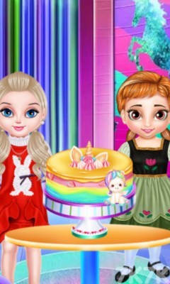 《制作独角兽蛋糕》游戏截图4