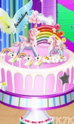 《制作独角兽蛋糕》游戏截图1