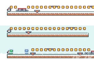 《蓝绿小怪大冒险》游戏截图4