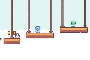 《蓝绿小怪大冒险》游戏截图3