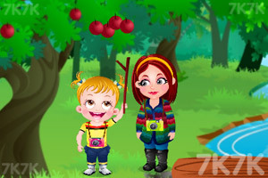 《可爱宝贝自然探险》游戏截图3 《可爱宝贝自然探险》游戏截图3