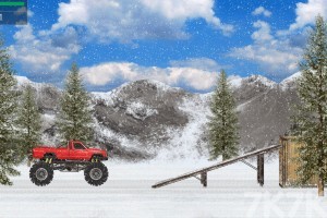 《冬季越野赛》游戏截图1 《冬季越野赛》游戏截图1