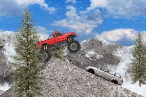 《冬季越野赛》游戏截图2 《冬季越野赛》游戏截图2